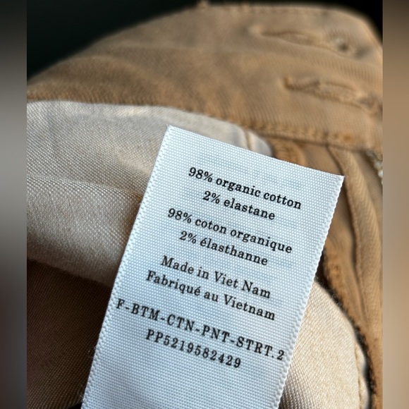 NWOT Everlane The Organic Straight-Leg Pant - Picture 7 of 7